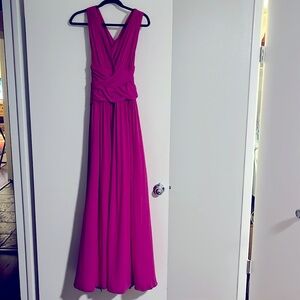 Magenta formal dress! Amazing for prom, weddings, etc